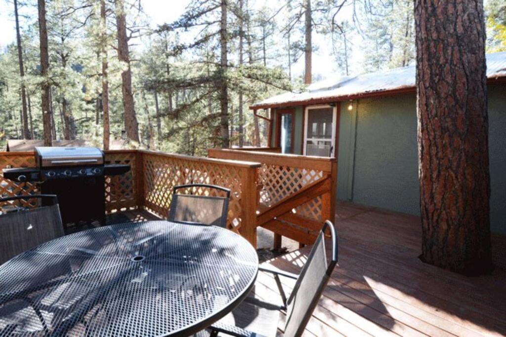 Coyote Cabin - Private Hot Tub - Upper Canyon Ruidoso Kültér fotó