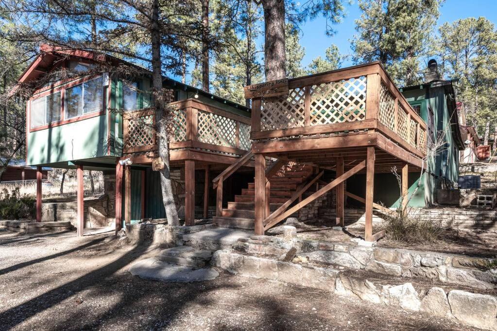 Coyote Cabin - Private Hot Tub - Upper Canyon Ruidoso Kültér fotó